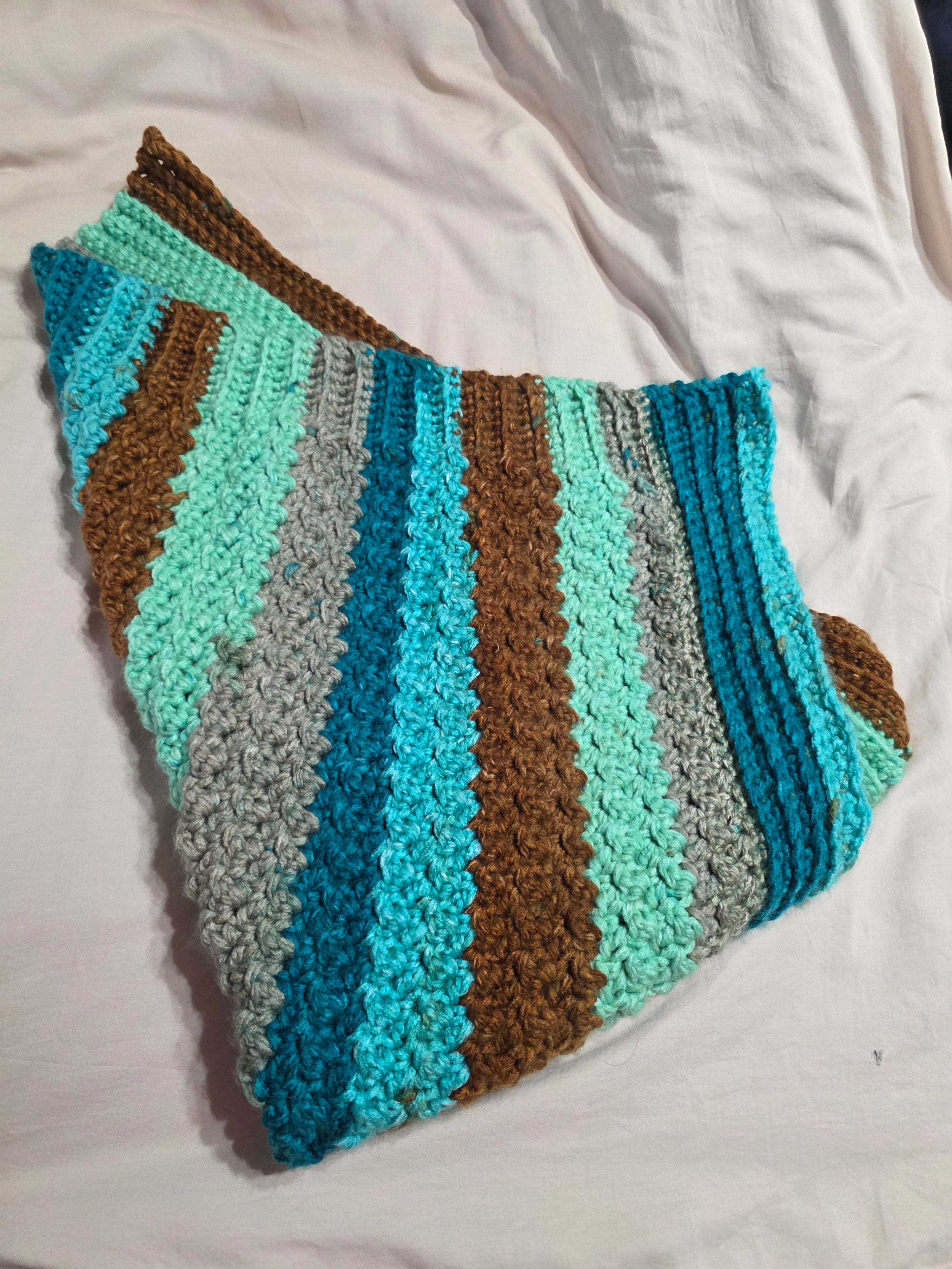 Baby Blanket - Caron Chunky Yarn